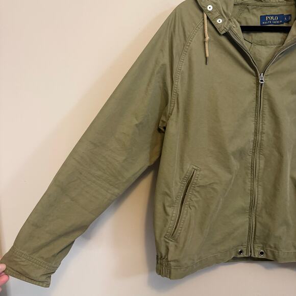 Polo Ralph Lauren Military Jacket Green Large - Picture 4 of 6
